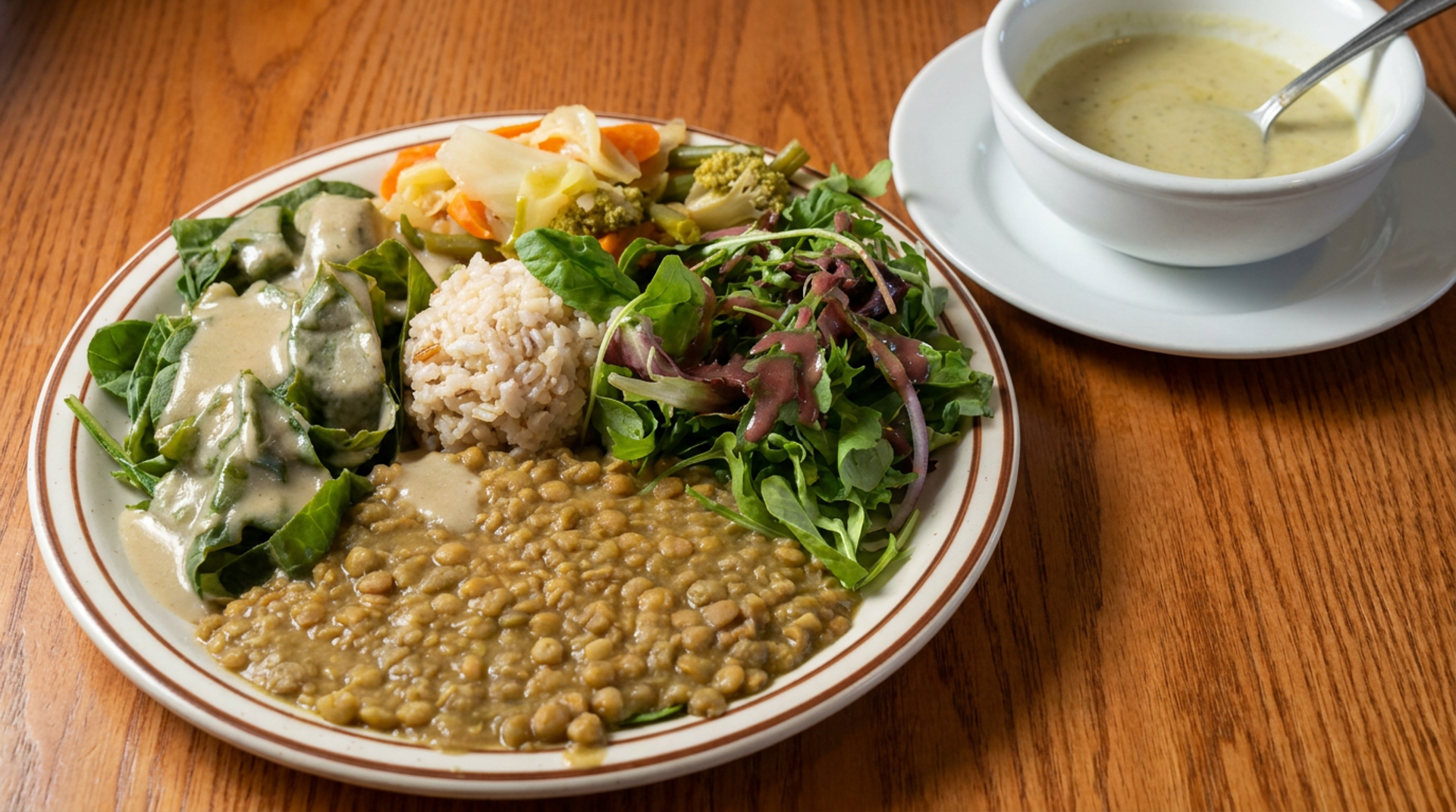 One plate, two sizes